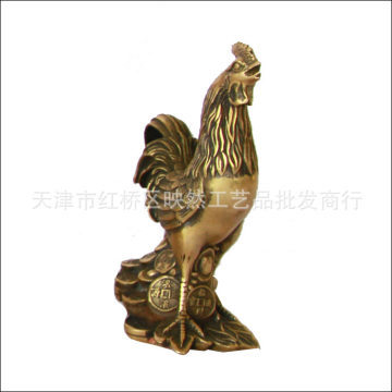 宇卓銅器銅公雞擺件賞析｜匠心鑄造的吉祥寓意與工藝美學(xué)